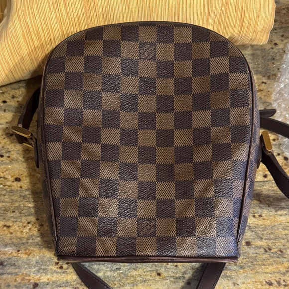 EUC Louis Vuitton Damier Ebene Canvas Ipanema PM Crossbody Bag - Picture 13 of 15